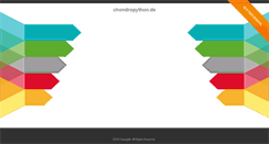 Desktop Screenshot of chondropython.de